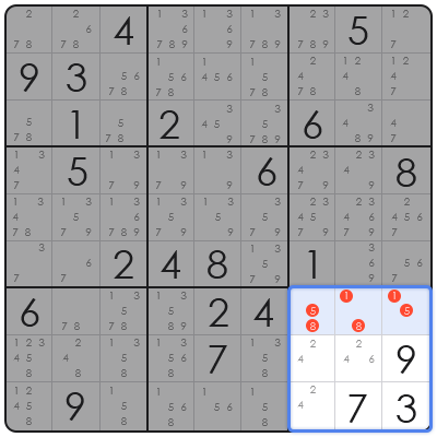 killer sudoku cheat sheet