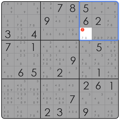 6 x 6 sudoku